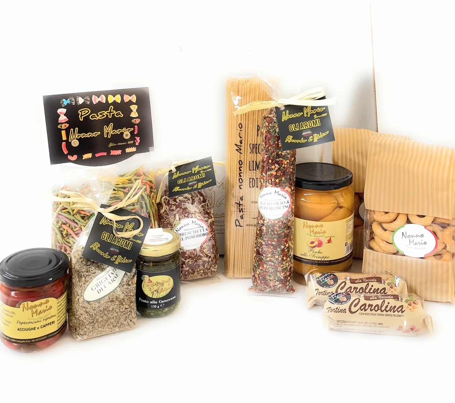 Confezione Regalo Gourmet “Spring” – Sapori Tipici Italiani Nonno Mario Italia