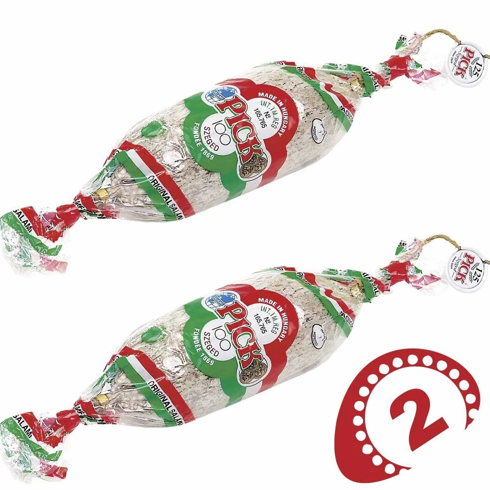 2 confezioni da 250 g di pick salami