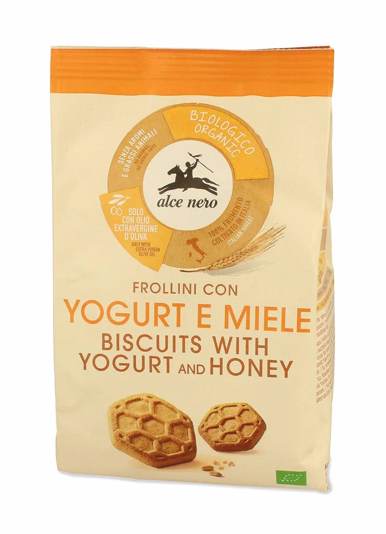 Frollini con yogurt e miele 250 g BIO