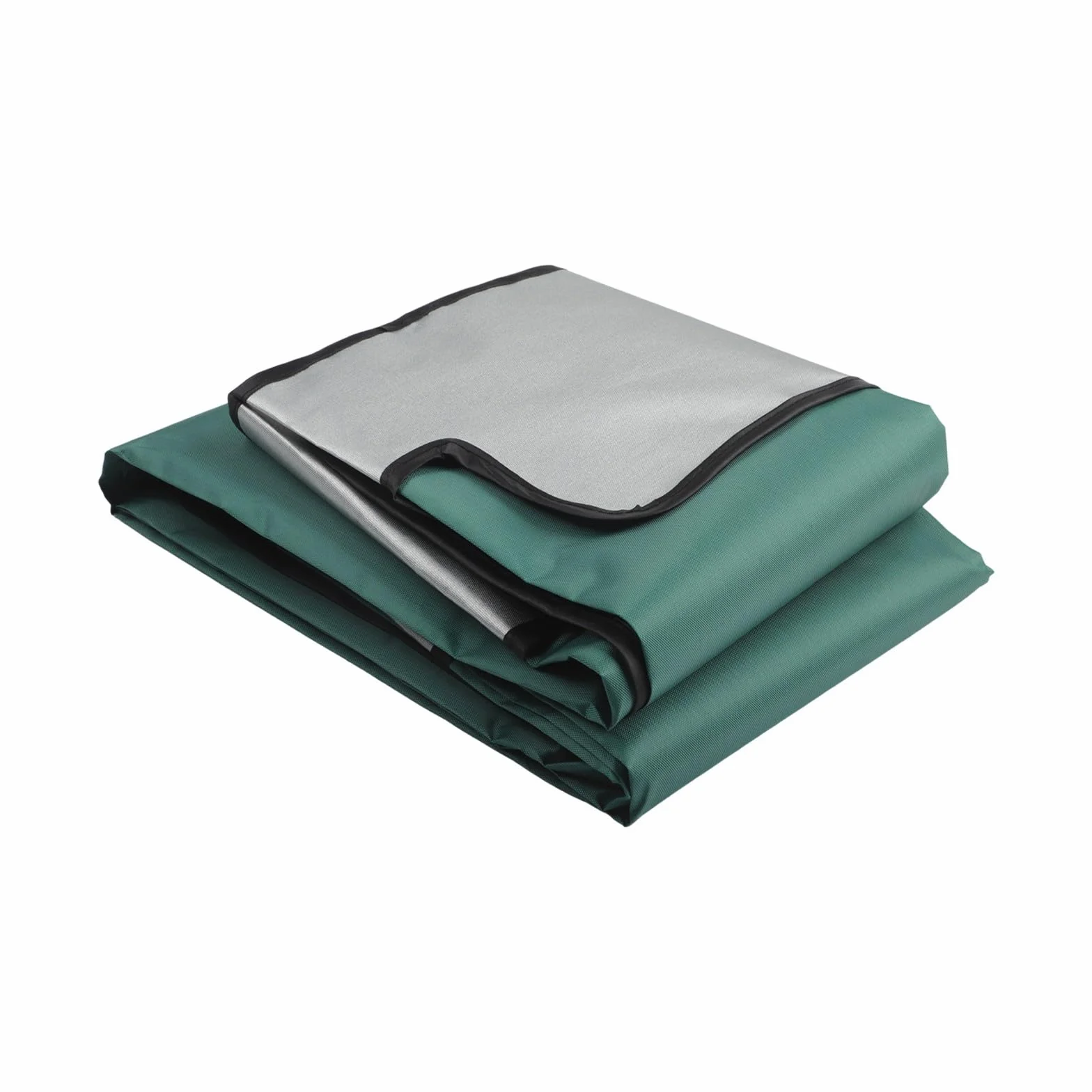 Set di ricambio per dondolo da giardino Oxford 210D, resistente alle intemperie, 3 posti, con protezioni per sedie, resistente ai raggi UV, per mobili da esterno e patio, grigio (verde, 195 x 125 x 15