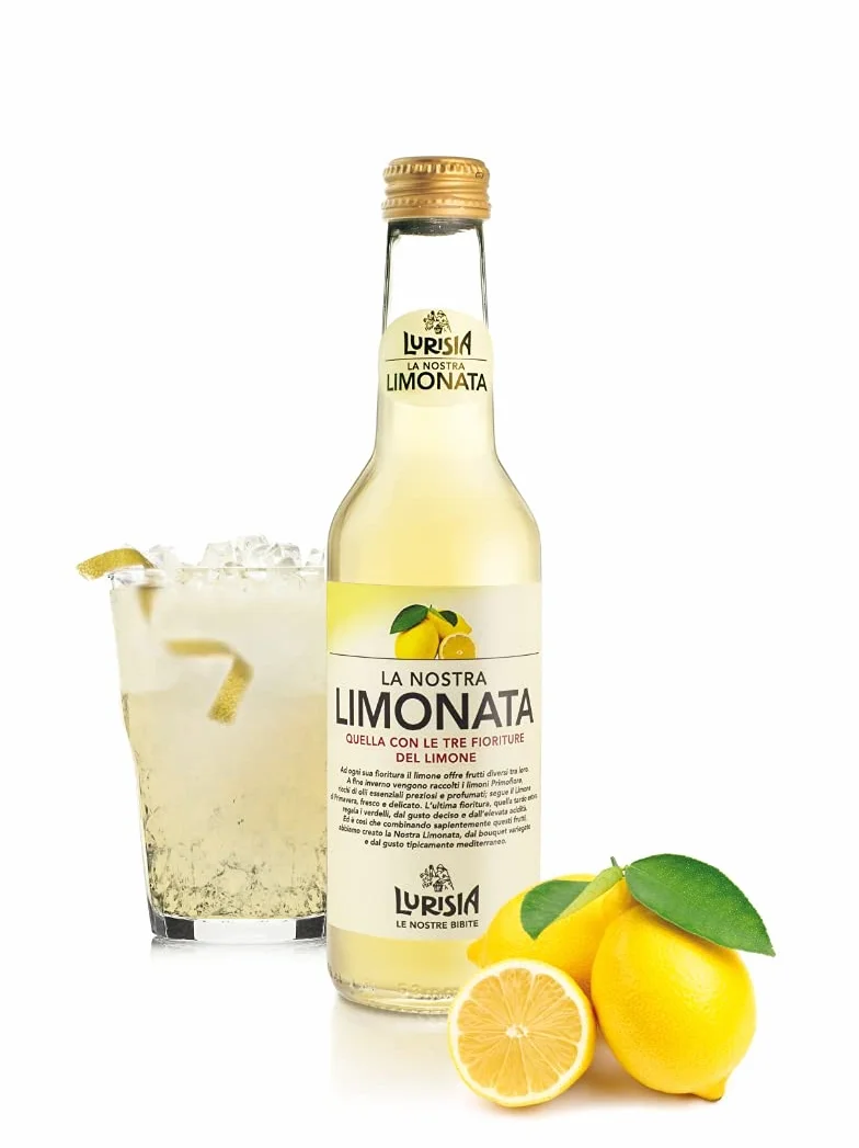 Lurisia | LIMONATA con estratto delle tre fioriture del limone | 24 x 275ml