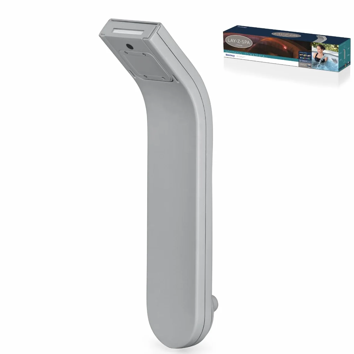 Bestway 60322-7 Cascata LED rilassante per idromassaggi Lay-Z-Spa, grigio