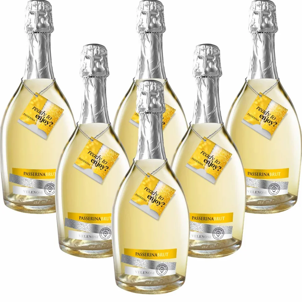Spumante Passerina Brut Metodo Charmat Velenosi (6 bottiglie 75 cl.)