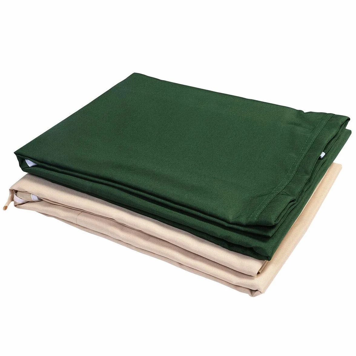 COSTWAY Tettuccio per Dondolo, Tetto di Ricambio per Dondolo da Giardino, Varie Dimensioni e Colori Disponibili (191 x 132 cm, Biege)