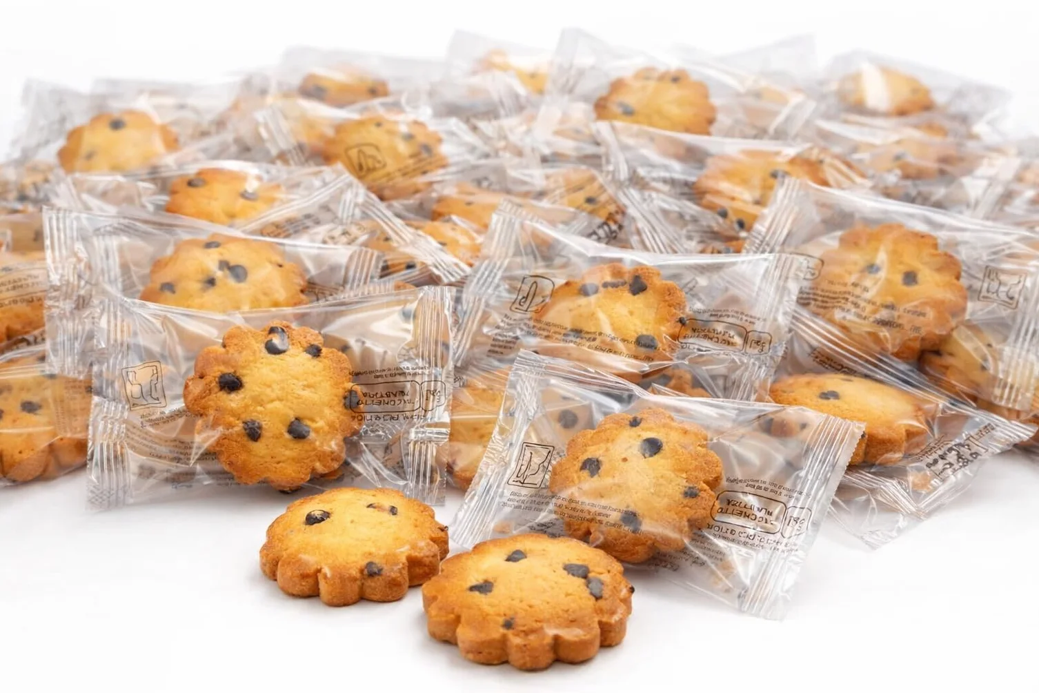 Biscotti cortesia Confezionati Singolarmente per Bar, Ristoranti, Hotel, Uffici confezione da 200 pezzi
