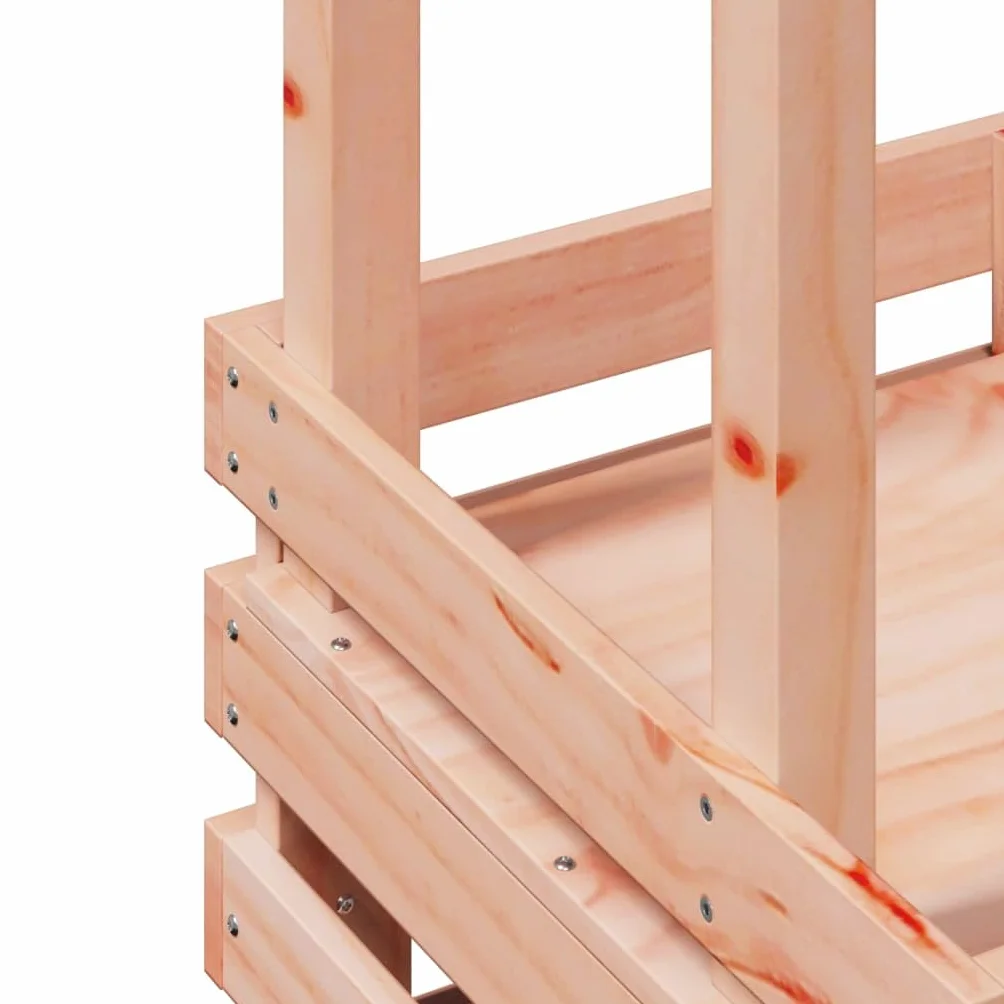 Generico Tavolo Bar da Esterno con Tetto 112,5x57x195,5cm Legno Massello,Mobili da Giardino,Tavoli da giardino-832537