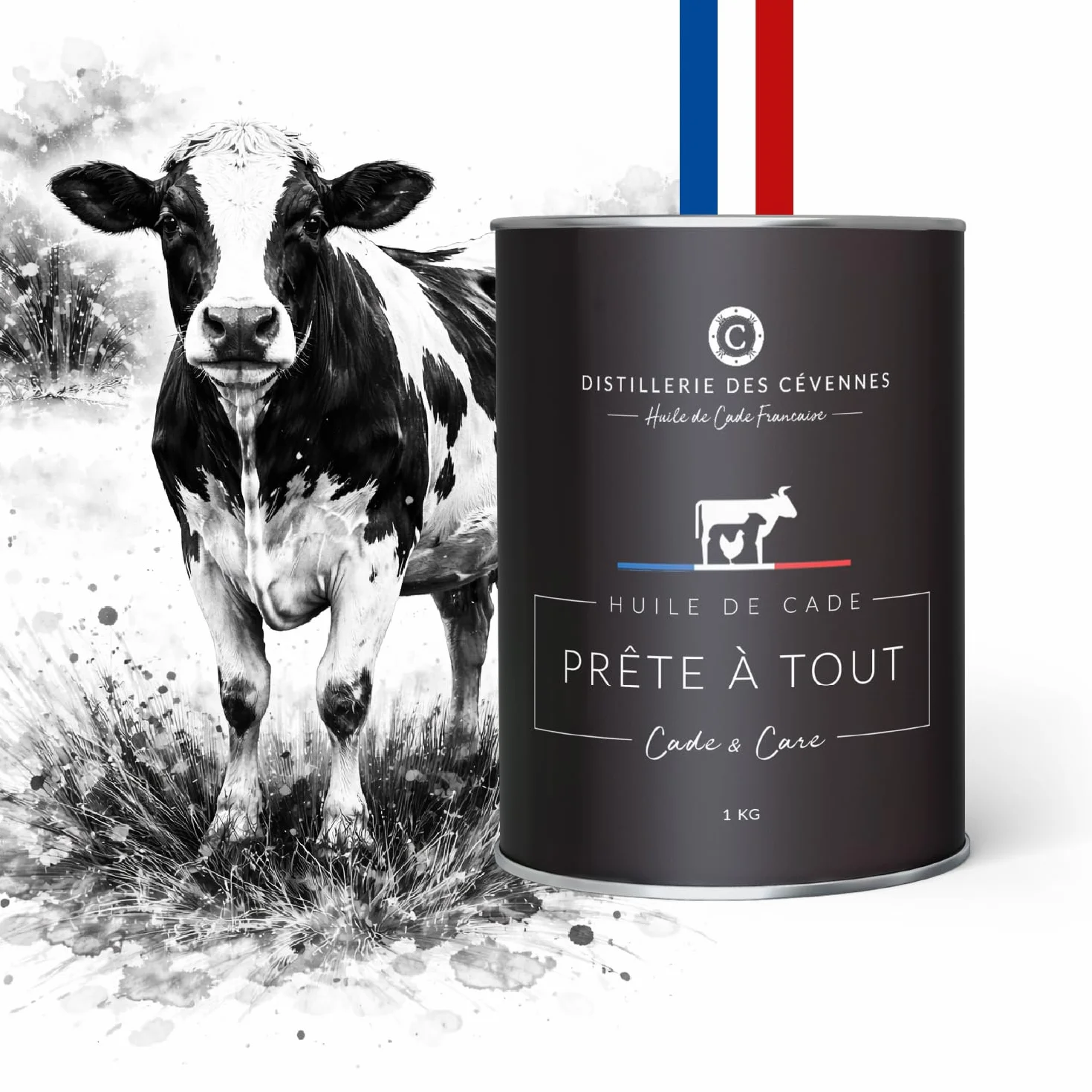 Distillerie des Cvennes - Olio di cada 1 kg, pronto all'uso