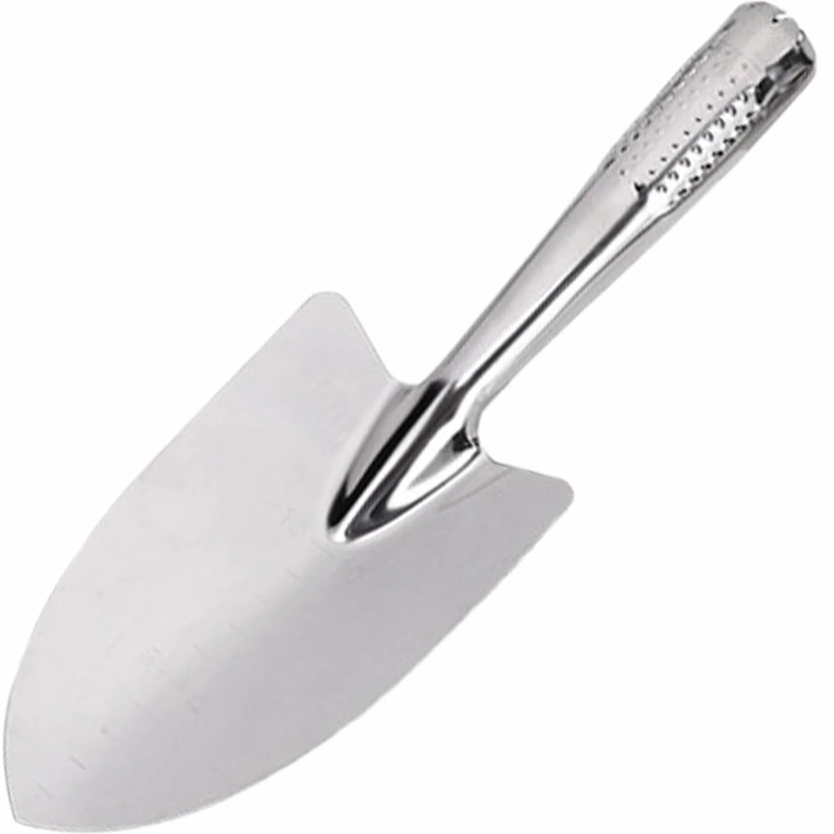 Cazzuola da giardino in acciaio inox, antiruggine, pala da giardino, vanga, piccoli attrezzi manuali, per diserbo, trapianto e scavo