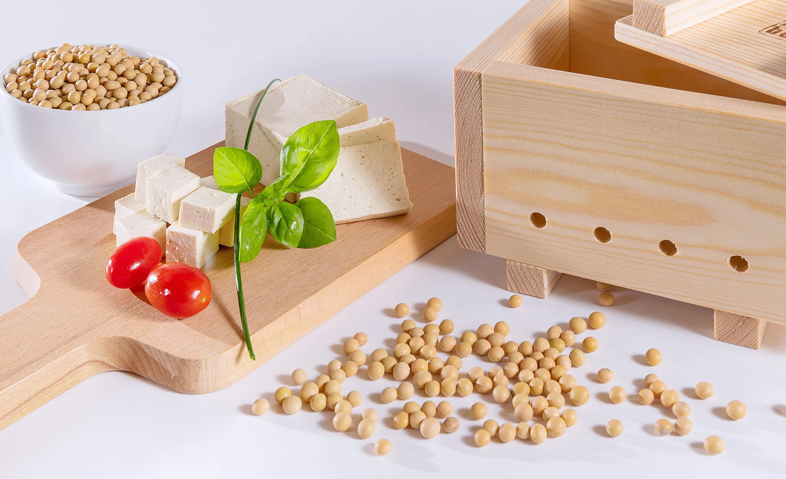 Tofu Maker Kit Large (800g) Hand Made in Italy (Large)