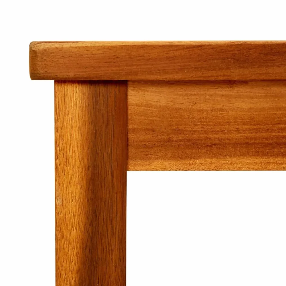 Generico Tavolino da Giardino 45x45x36 cm in Legno Massello di Acacia,Mobili,Mobili da Giardino,Tavoli da giardino-316394