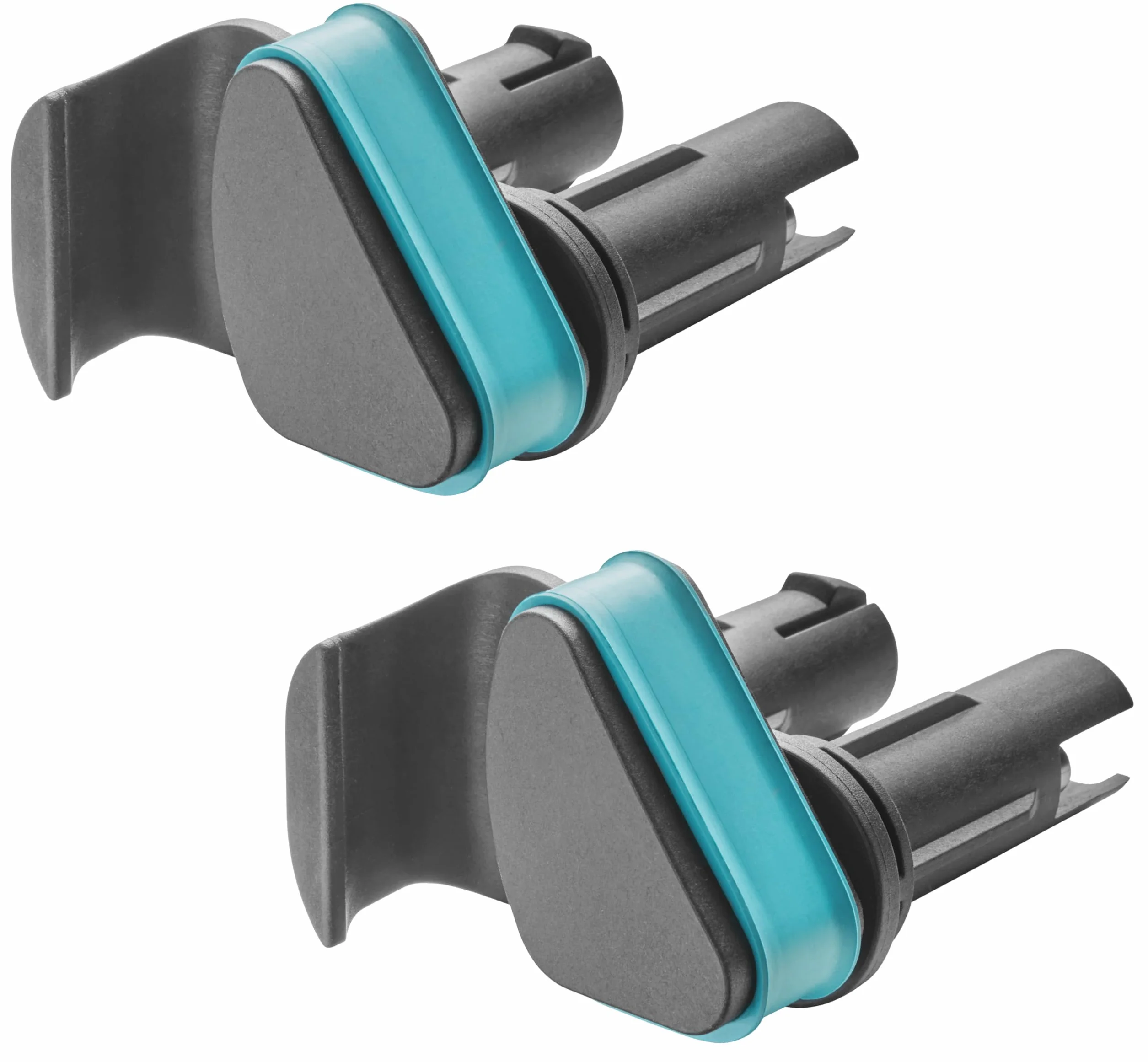 Gardena Porta-Manici Flex: Supporto per Due Manici Comuni e Attrezzi, espansione della rastrelliera Flex, Flessibili, in Materiale Riciclato, 2 pz (3508-20)