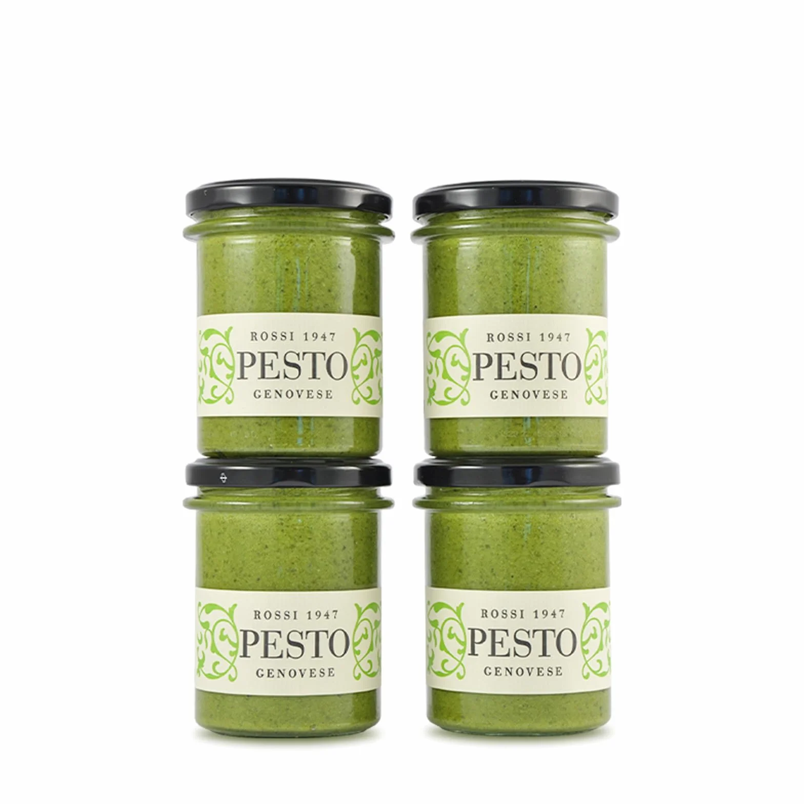Pesto Fresco Genovese Rossi 1947 (Senza Aglio, 4x170 gr)