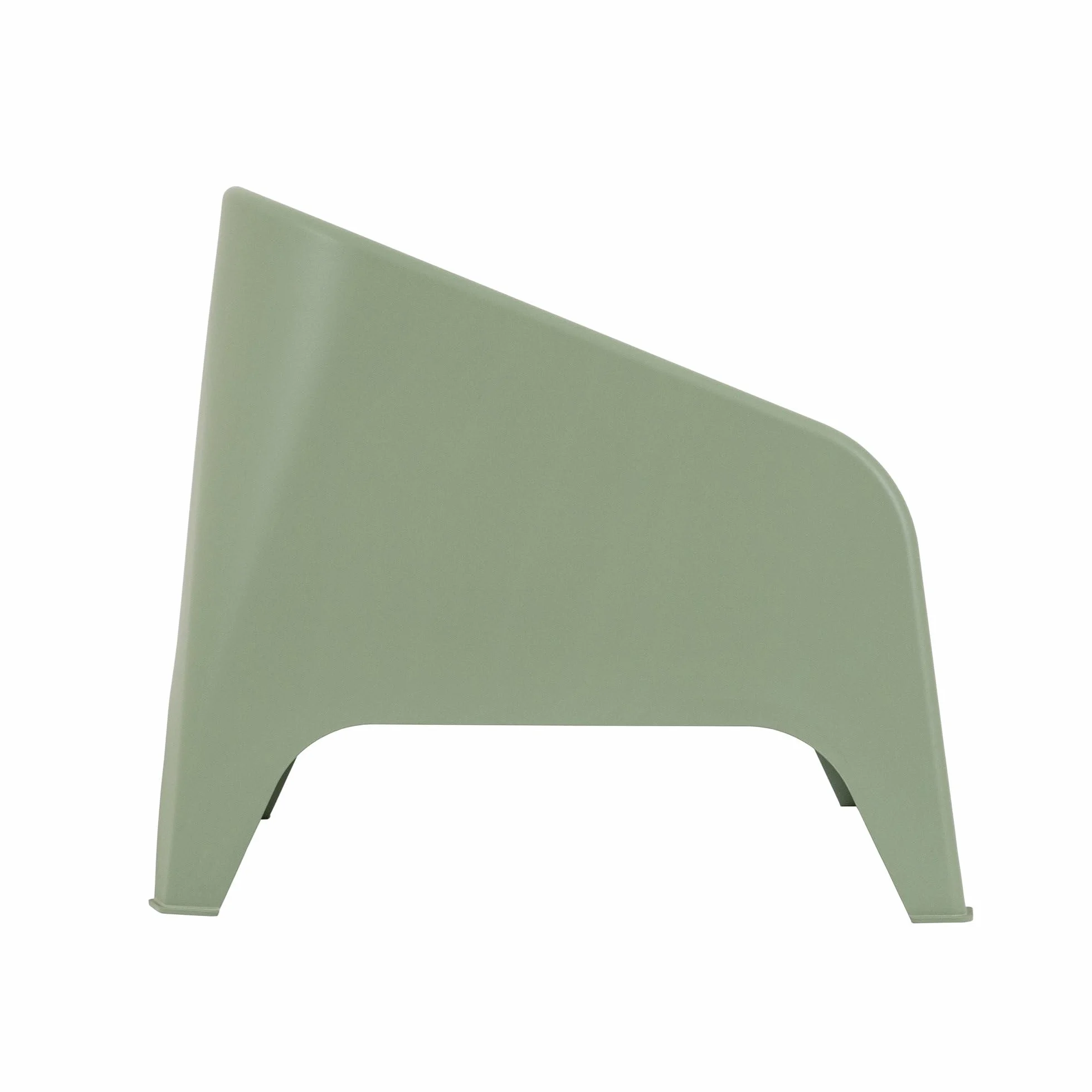 Toomax Kit 2 Poltrone Matera Verde Salvia 75,5x78,5x67 cm, set di 2 poltrone da giardino con design ergonomico e moderno, in plastica riciclata ideale per uso interno ed esterno