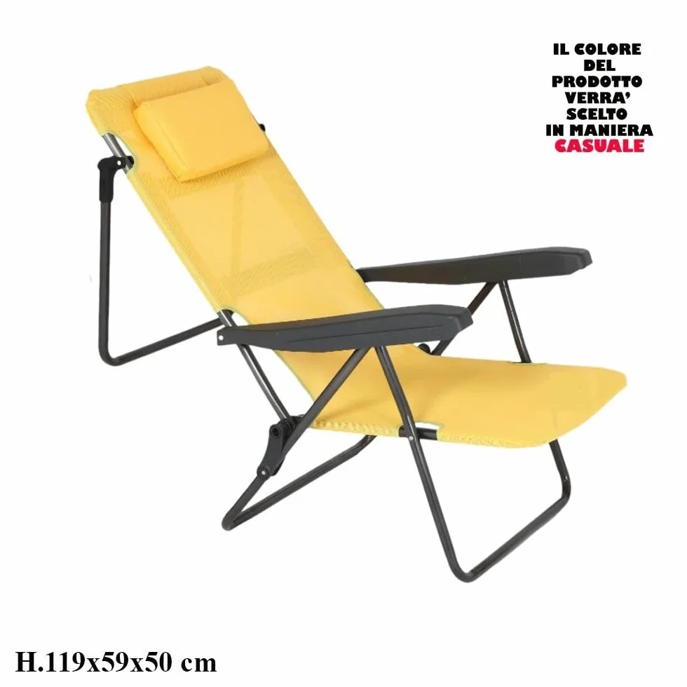 Generico Metal Far SPIAGGINA Marina Mare in Alluminio Made in Italy Colori Assortiti Vari