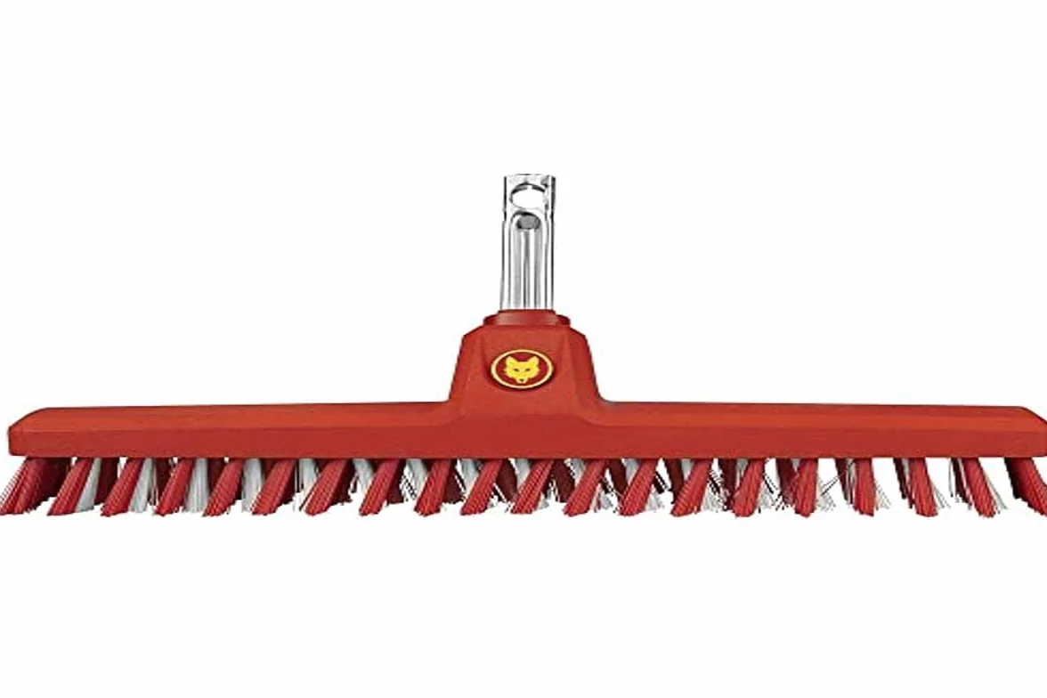 Wolf-Garten Scrubber Multi-Star SB 350 M; Spazzola Larga con setole robuste; Ideale per Grandi superfici; Larghezza di Lavoro 35 cm; 71ANA019650