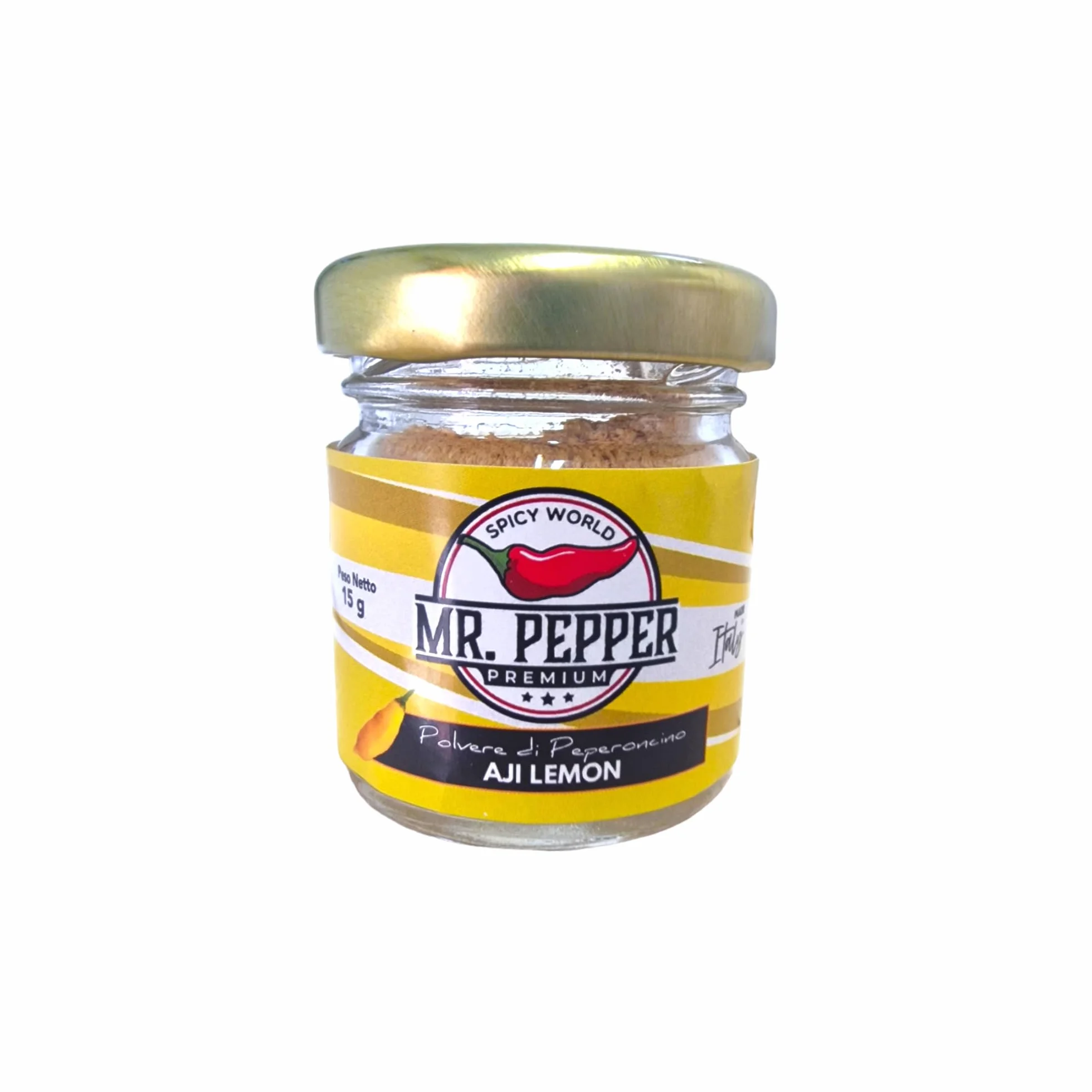 Polvere di Peperoncino Aji Lemon 15g - Mr.Pepper il Peperoncino Di Eccellenza