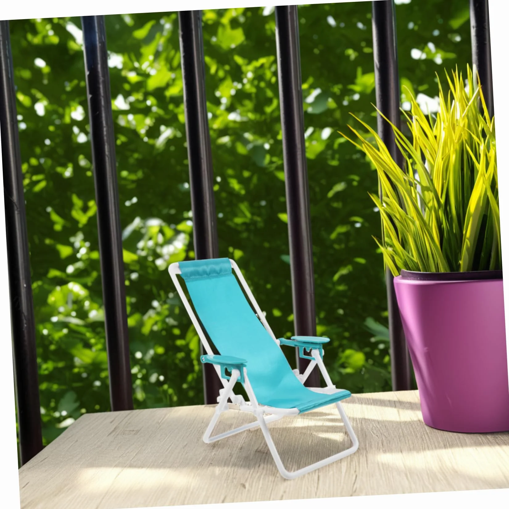Sedia Da Spiaggia Pieghevole Mini Sedia Da Spiaggia Leggera e Trasportabile Per Picnic Campeggio e Realizzata in Materiale Resistente Design Ergonomico e Robusto Telaio Di Supporto