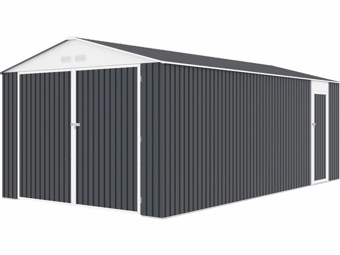 Habitat et Jardin Garage in Metallo Houston - 18,56 m² - Antracite