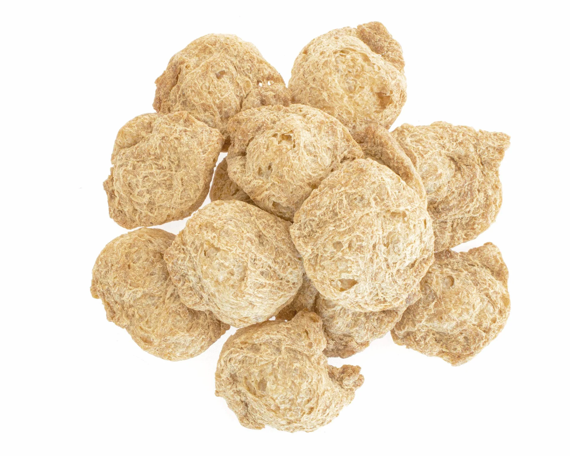 Yakeba | Pepite di soia | Filetti / Medaglioni | 1000g | Coltivazione europea I Essiccato I Sostituto vegano della carne I Perfetto per la carne affettata I Cibo vegano ricco di proteine