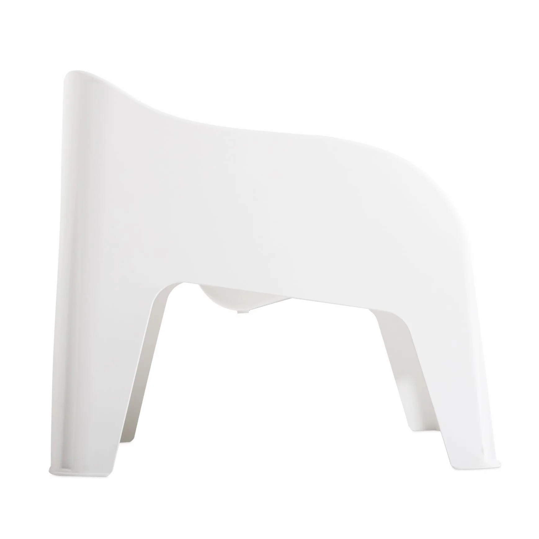 Toomax Kit 2 Poltrone Petra Bianco 79x76,5x70 cm, set di 2 poltrone moderne da giardino impilabili in resina di polipropilene resistente ai raggi UV, ideali per uso esterno