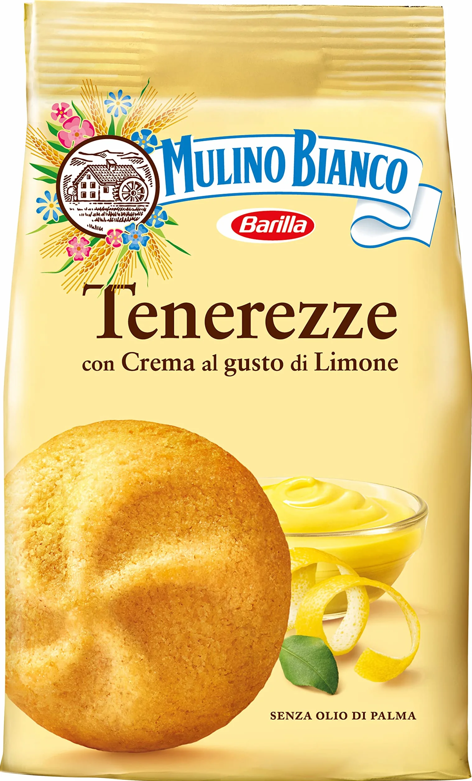 Mulino Bianco Tenerezze Limone, confezione da 10 (10 x 200 g)