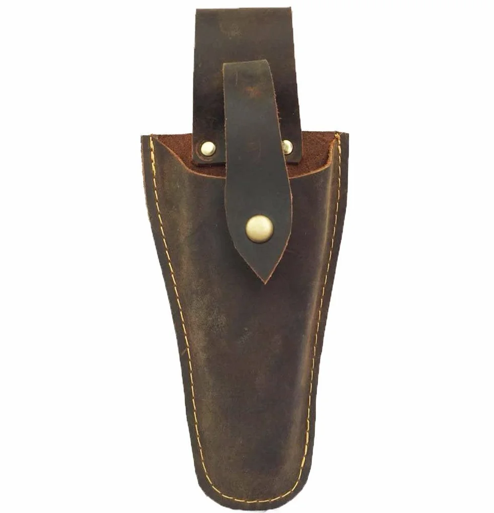 Custodia in pelle per cesoie o pinze, forbici da giardino, custodia in pelle, supporto per cintura, borsa per pinze, forbici da giardino, forbici o coltelli da giardino