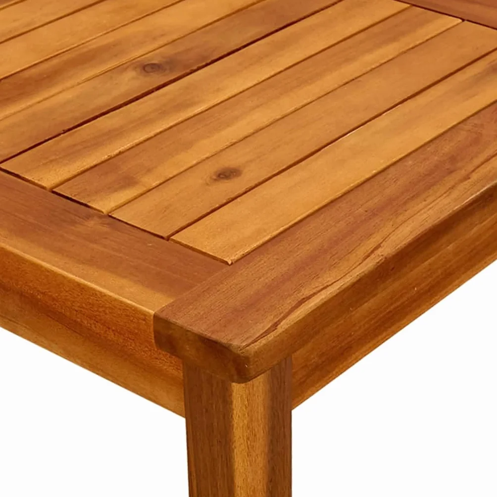 Generico Tavolino da Giardino 45x45x36 cm in Legno Massello di Acacia,Mobili,Mobili da Giardino,Tavoli da giardino-316394