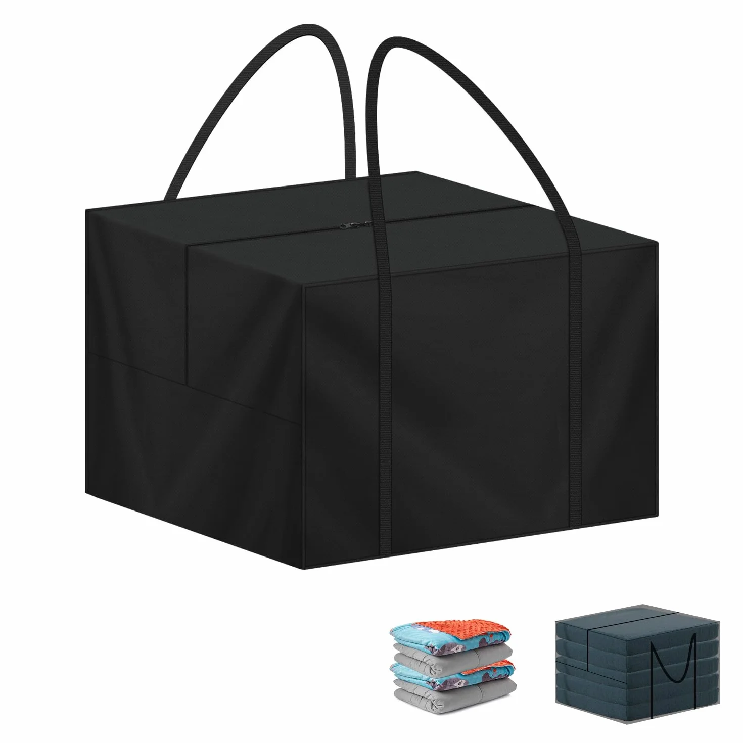 LAMUNI Borsa per Cuscini da Giardino, 75x75x55cm
