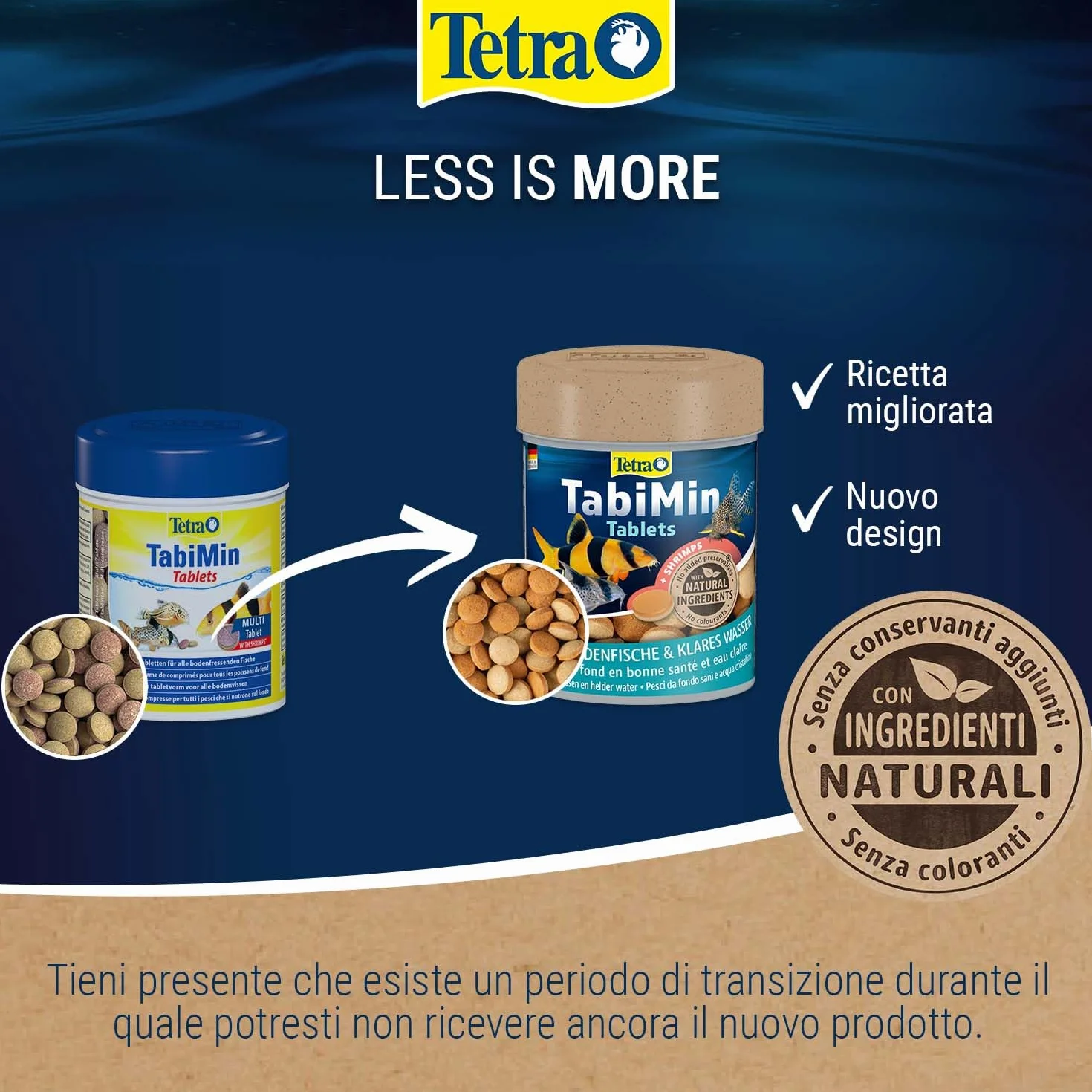 Tetra Tablets TabiMin - Cibo in compresse per pesci da fondo, 275 compresse