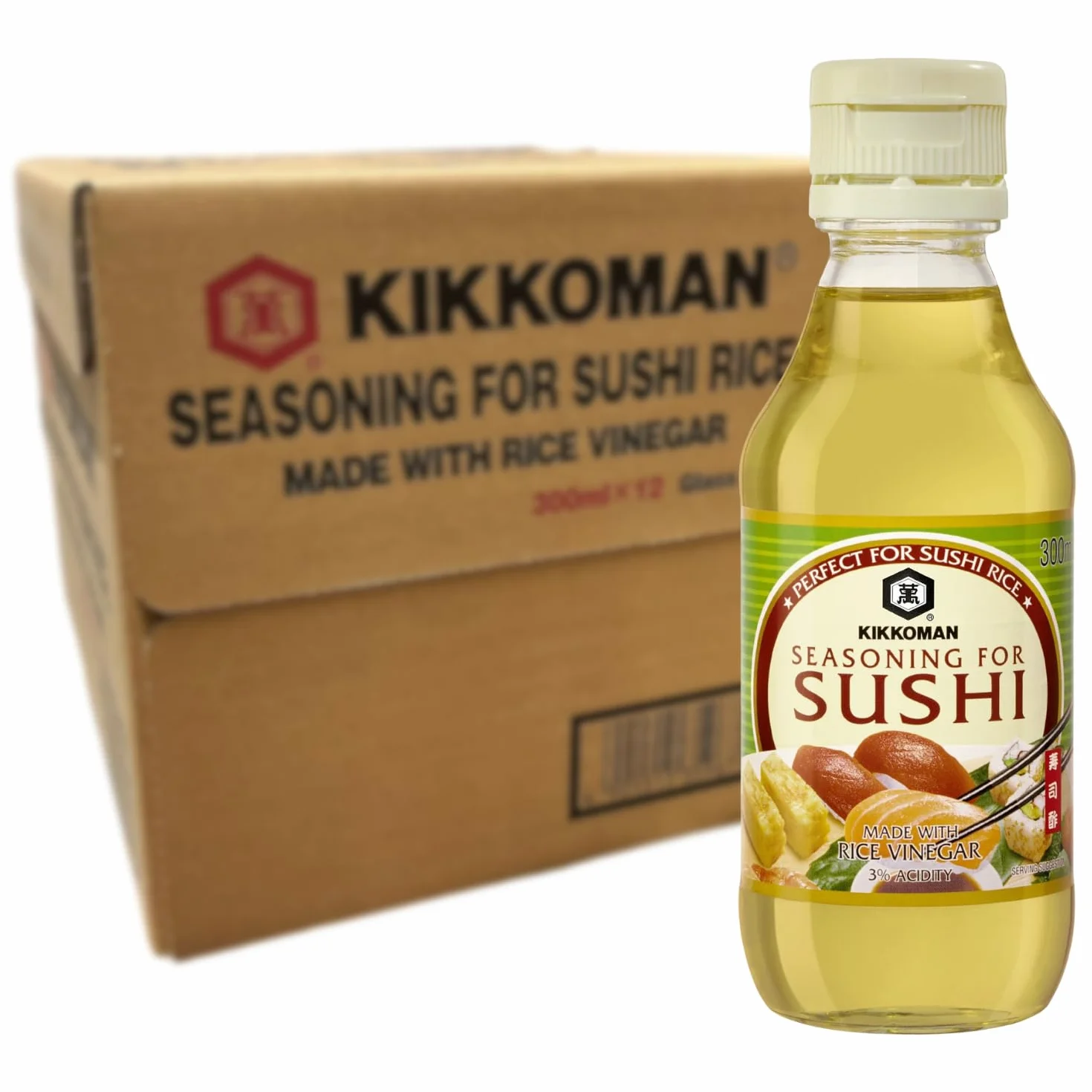Kikkoman - Seasoning for Sushi Rice - 12x 300ml
