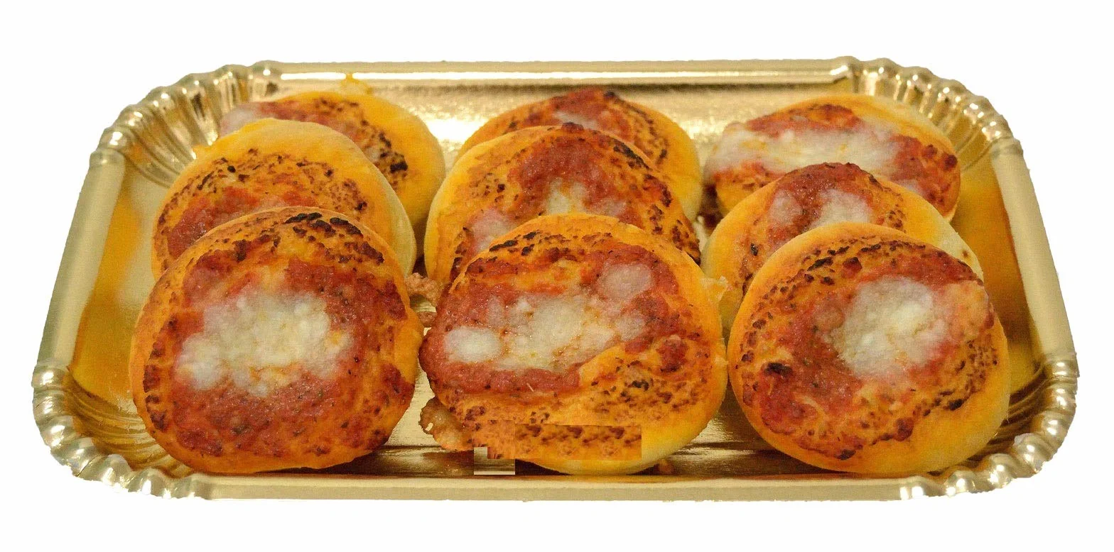PIZZETTE RUSTICHE NAPOLETANE ROSSE CIRCA 20 PEZZI 1 KG