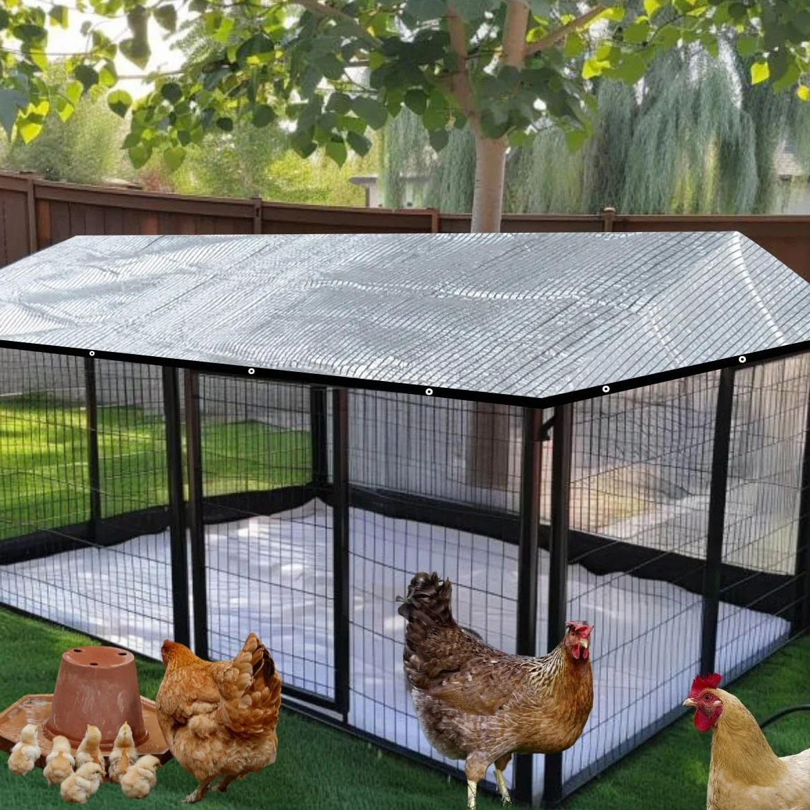 BeGrit Telo Ombreggiante Alluminio 3x4m Rete ombreggiante Riflettente Auto Esterno all'75% Telo Ombra Riflettente con Occhielli Rete di Protezione Solare Traspirante per Giardino Balcone Campeggio