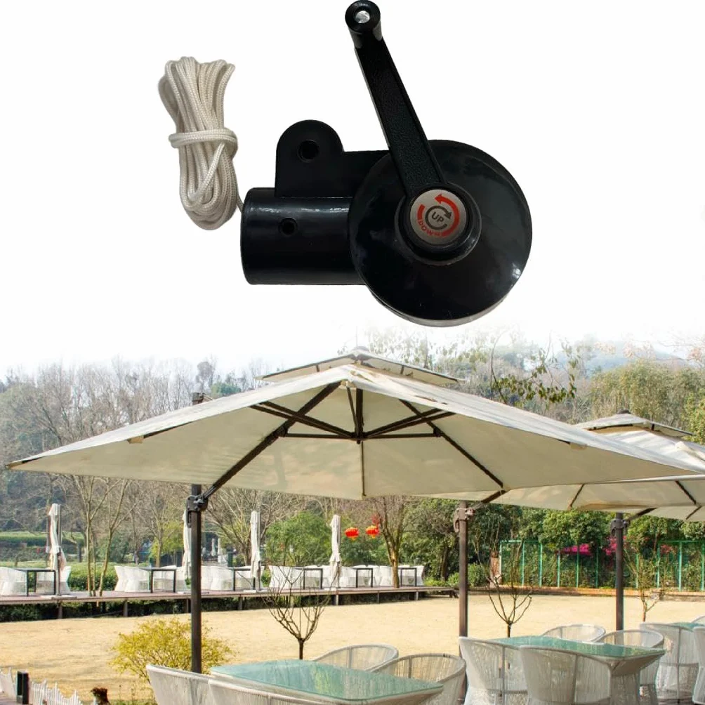 F Fityle Accessori per ombrellone Parti di ricambio per ombrellone Parti di supporto per impieghi gravosi Parasole, Manovella