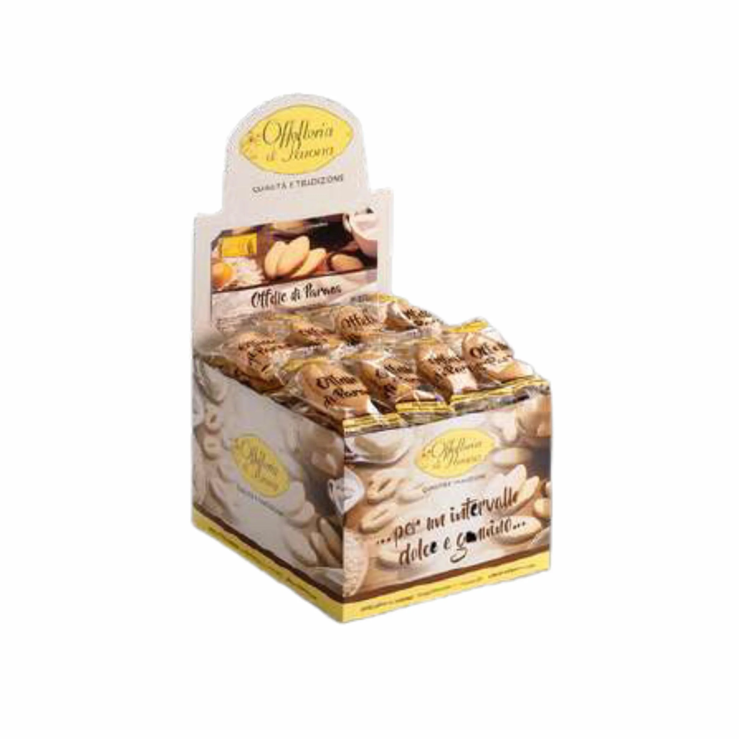 Offelleria di Parona 50 confezioni monoporzione - Biscotti tradizionali artiginiali (Offelle)