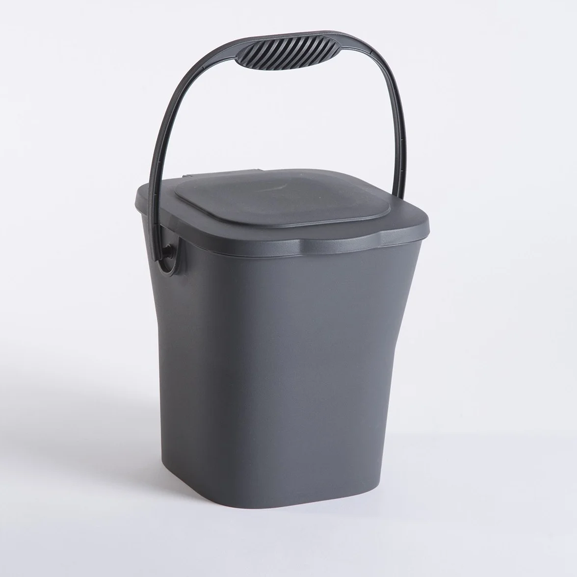 EDA Cestino Compost Polipropilene Grigio 24.8x23.8x24.3
