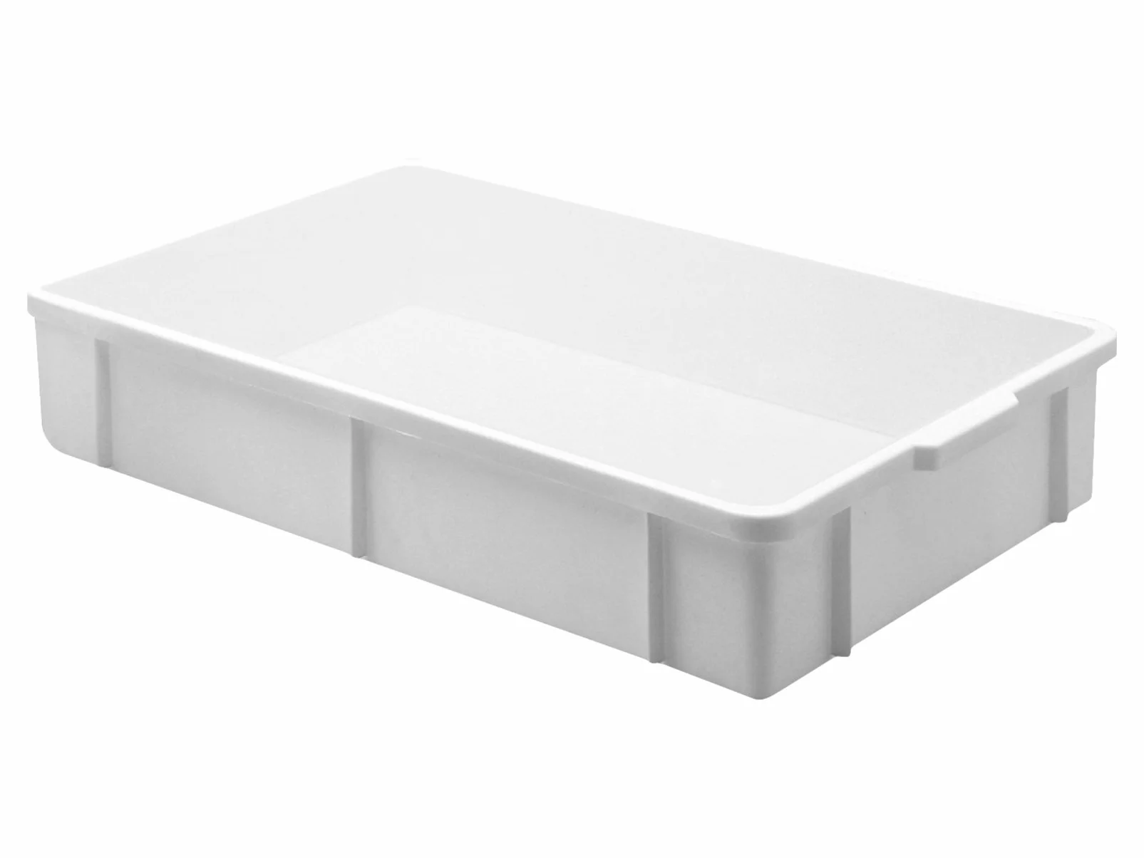 Giganplast Transport Cassetta, Plastica, Bianco, 60 x 40 x 16 cm