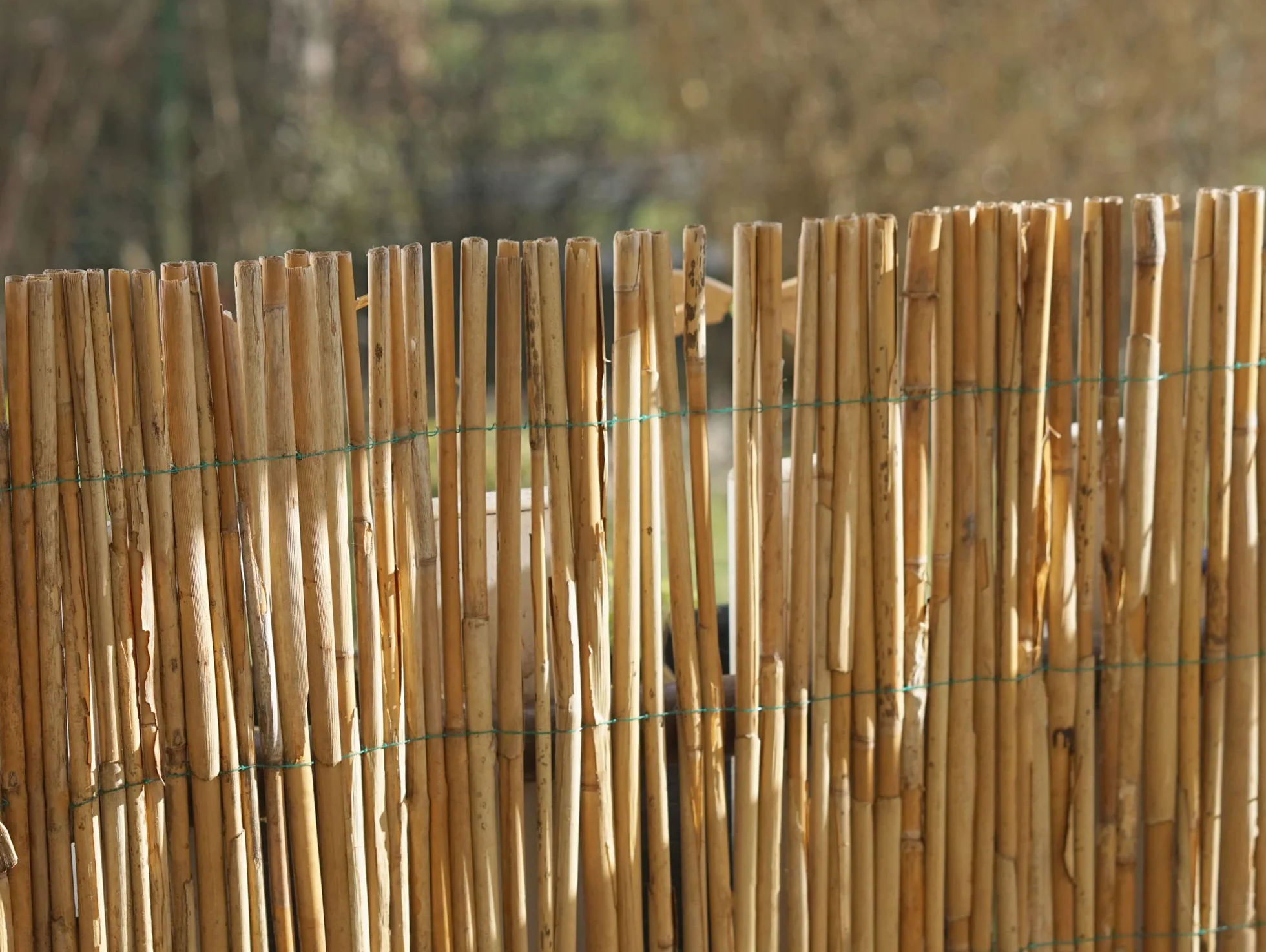 IlGruppone Arella in bambù per Recinzioni Stuoia Canne di Bamboo Frangivento Frangivista Naturale Giardini Balconi Schermo Privacy Ombreggiante - Naturale - 1,5x5 M