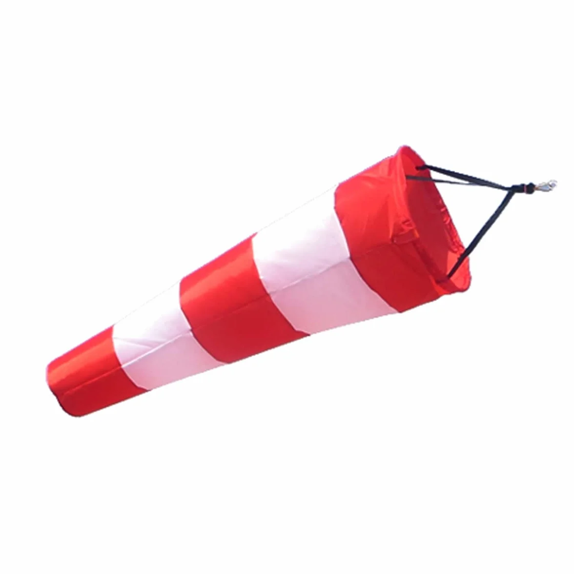 Manica A Vento, 150cm Di Lunghezza Impermeabile Segnavento Rosso E Bianco, Borsa For La Direzione Del Vento Segnavento For La Misurazione Del Vento, Bandiera Di Avvertimento In Tessuto Oxford Rip-stop