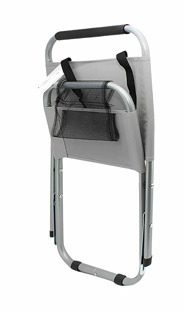15169 Sedia da spiaggia grigio chiaro 57 x 47 x H 54 cm