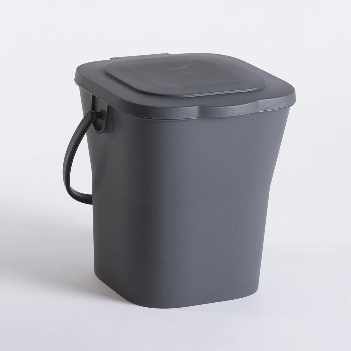 EDA Cestino Compost Polipropilene Grigio 24.8x23.8x24.3