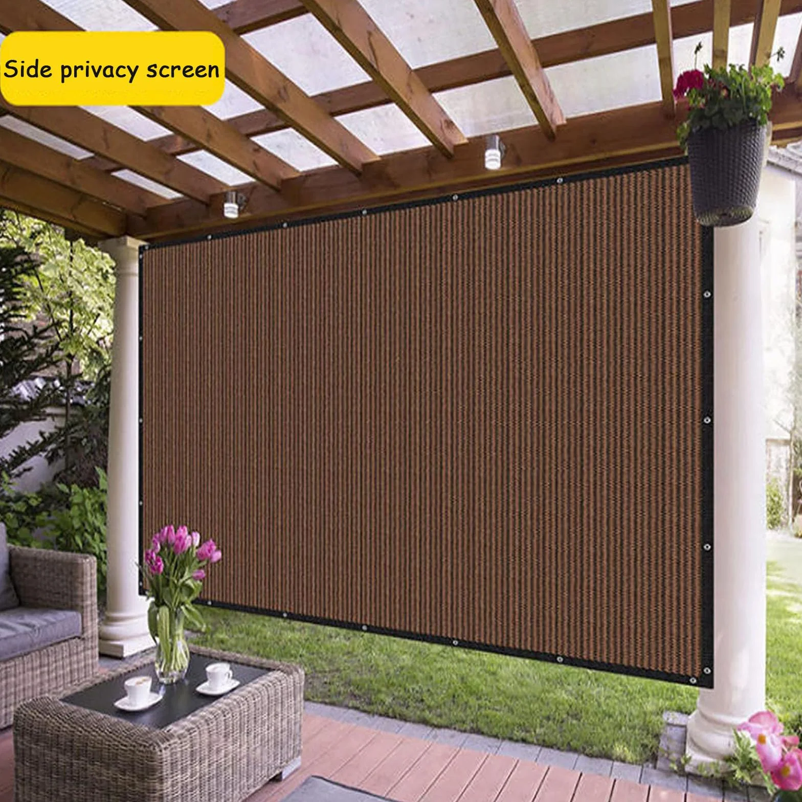 Teli Ombreggianti,2 x 4 m Rete Ombreggiante da Giardino Ombreggiatura per Serra Protezione dal Vento Protezione Solare per Recinzioni Libere,2x3m