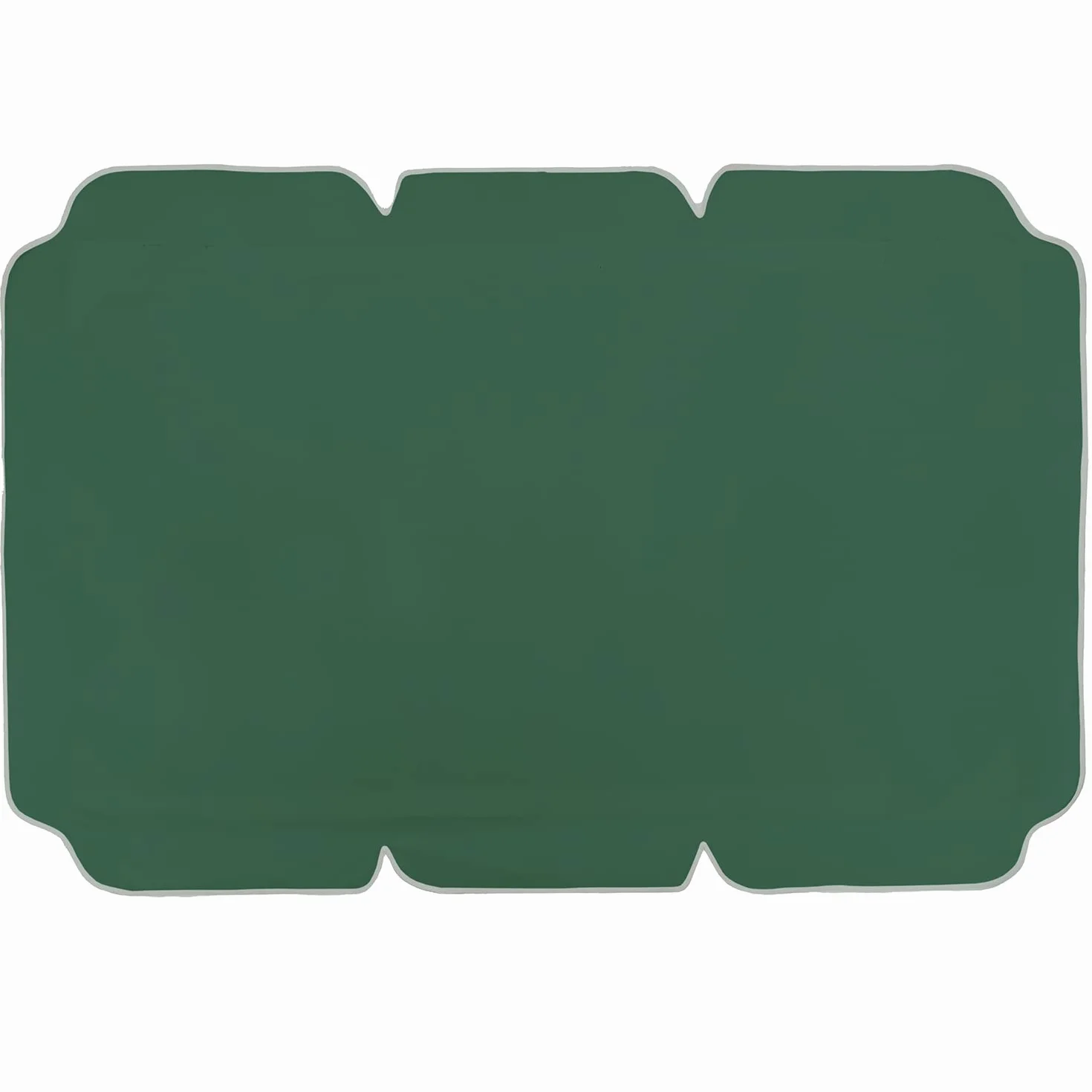 Universale Tetto del dondolo da Giardino Ricambio Ricambi tettuccio tetto Dondolo Copertura Superiore baldacchino dimensione 200 x 120 cm verde [101]