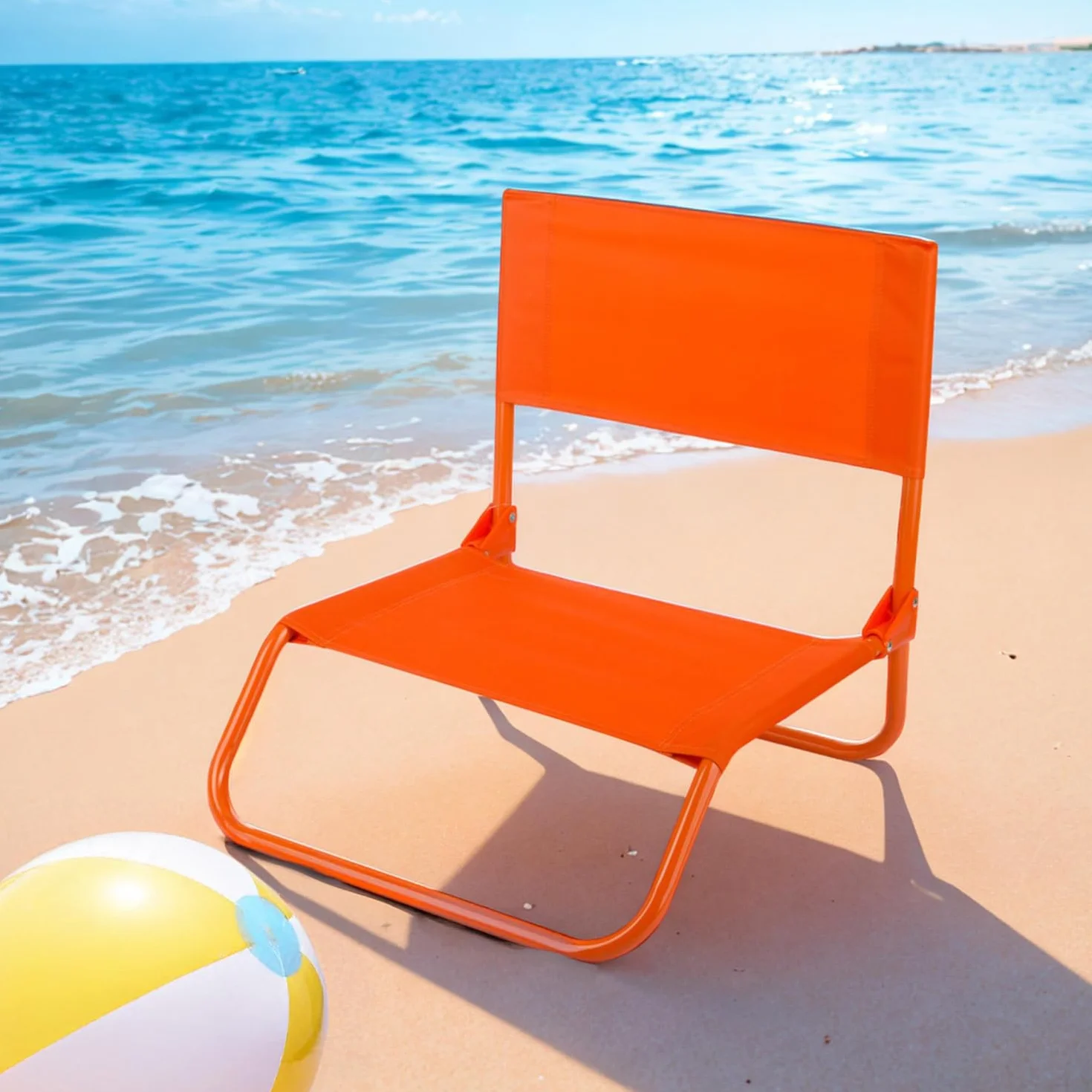 KASANOVA Spiaggina pieghevole arancione