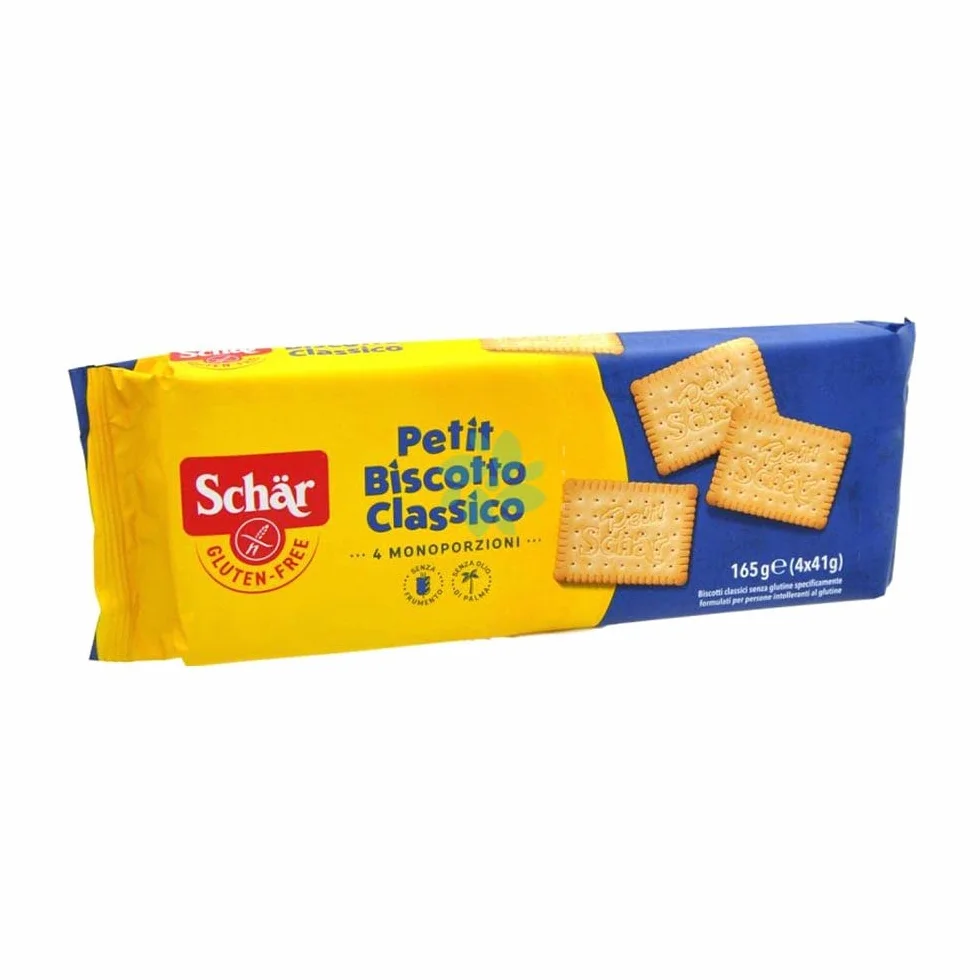 Schär Biscotti Petit Classic, senza Glutine, 165g (6 Confezioni)