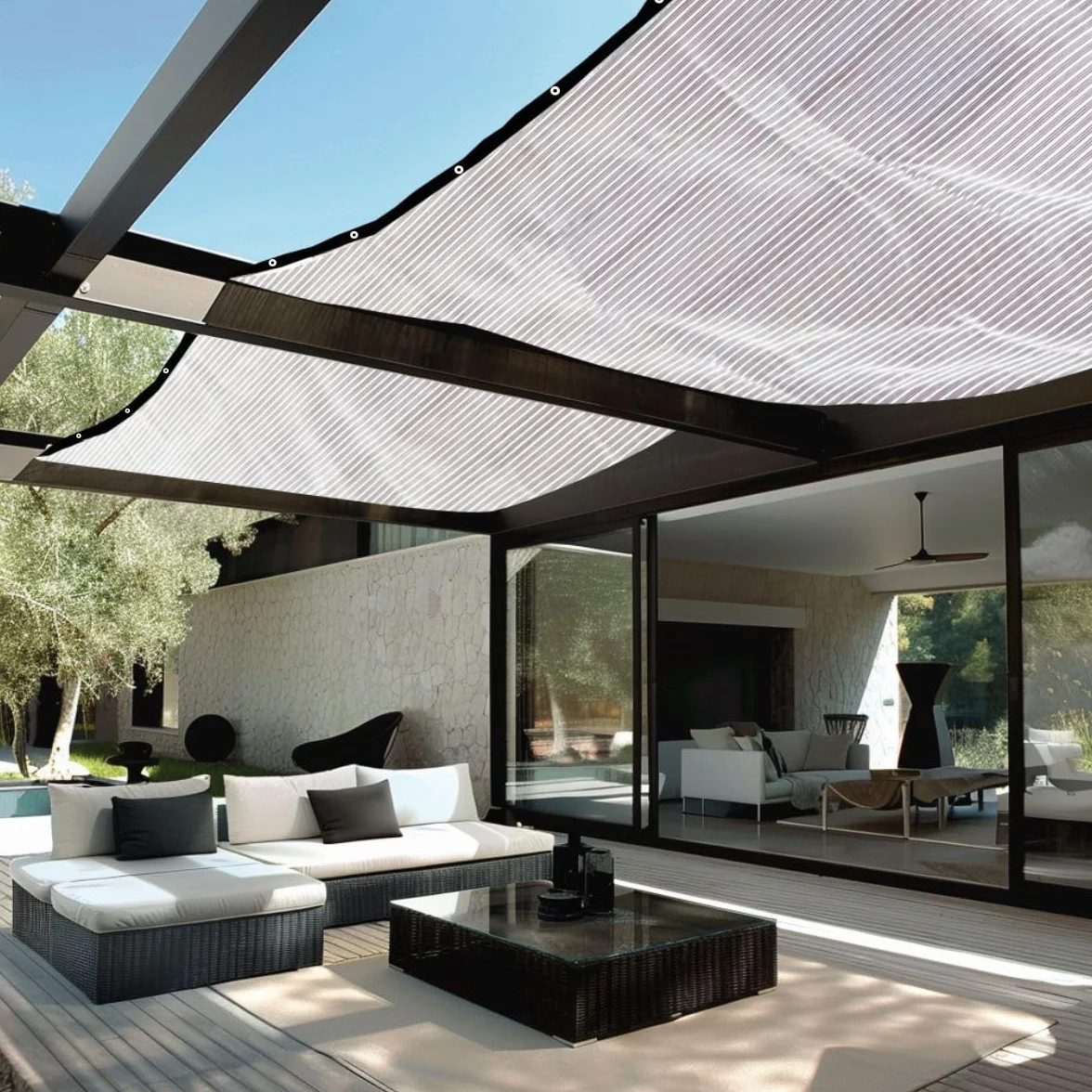 BeGrit Telo Ombreggiante Alluminio 3x4m Rete ombreggiante Riflettente Auto Esterno all'75% Telo Ombra Riflettente con Occhielli Rete di Protezione Solare Traspirante per Giardino Balcone Campeggio