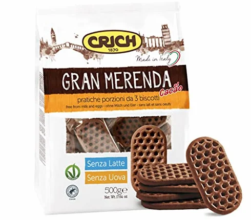 Crich Gran Merenda Biscotti Al Cacao 3 Pezzi Da 500 Grammi