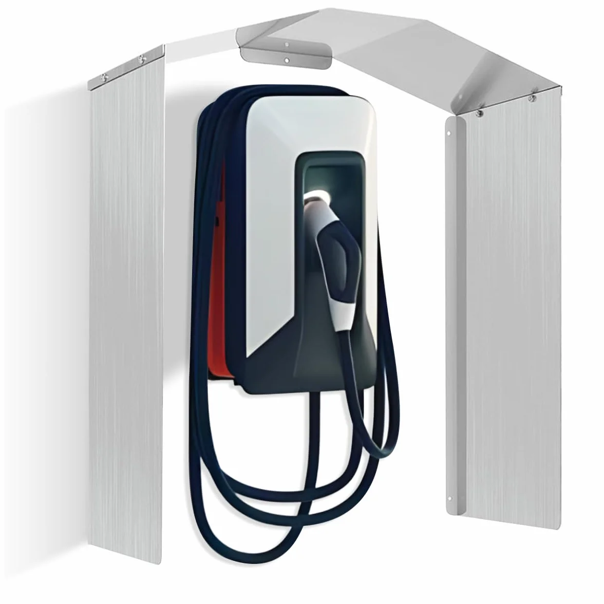 JAOGAUS Wallbox Protezione, Wallbox per Auto Elettriche per Stazione di Ricarica per Auto Elettriche, Protezione dalla Pioggia, Protezione UV, Protezione Solare