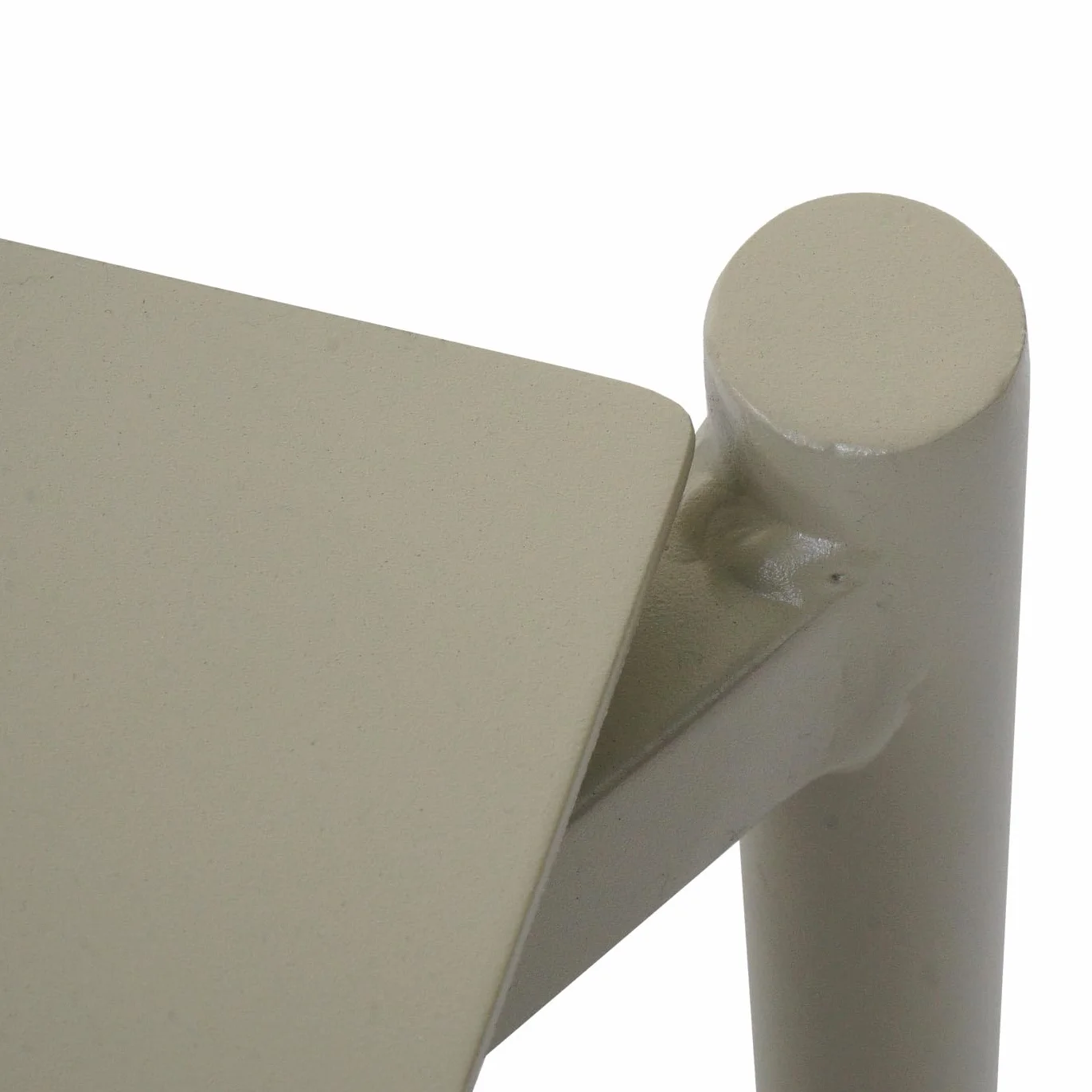 Mendler Tavolino da giardino in alluminio HWC-O11, tavolo da salotto per esterni da caffè da balcone, 105x65cm - verde chiaro