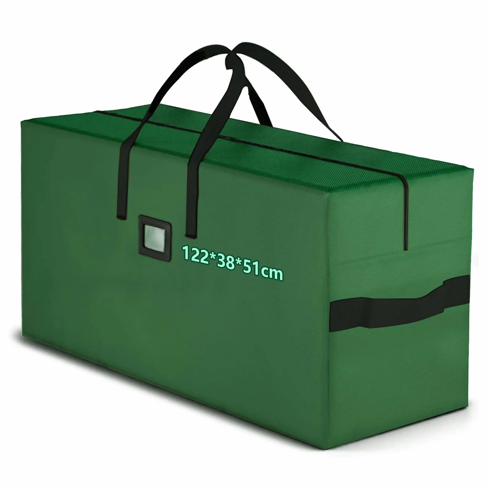 ENCOUN Borsa per Cuscini da Giardino, XXL Borsa di Stoccaggio, Grande Borsas Portaoggetti 122 * 38 * 51cm, Borsas Cuscini da Esterno 600D Oxford, Impermeabile Borse di Stoccaggio per Albero di Natale