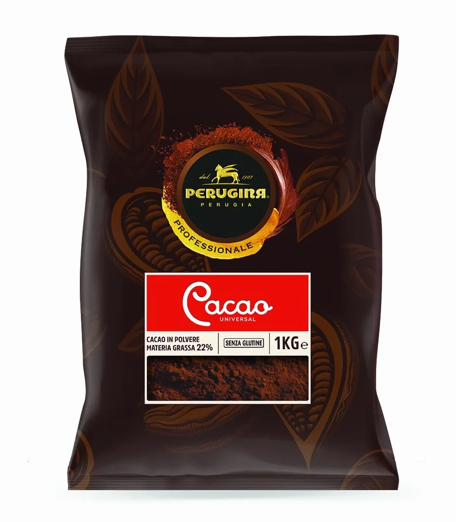 PERUGINA Cacao in Polvere, Busta 1kg